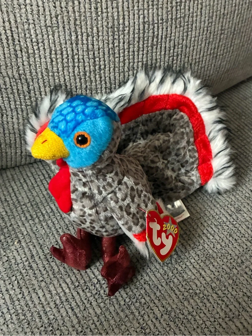 Ty Beanie Baby Lurkey the Turkey 2000 Vintage